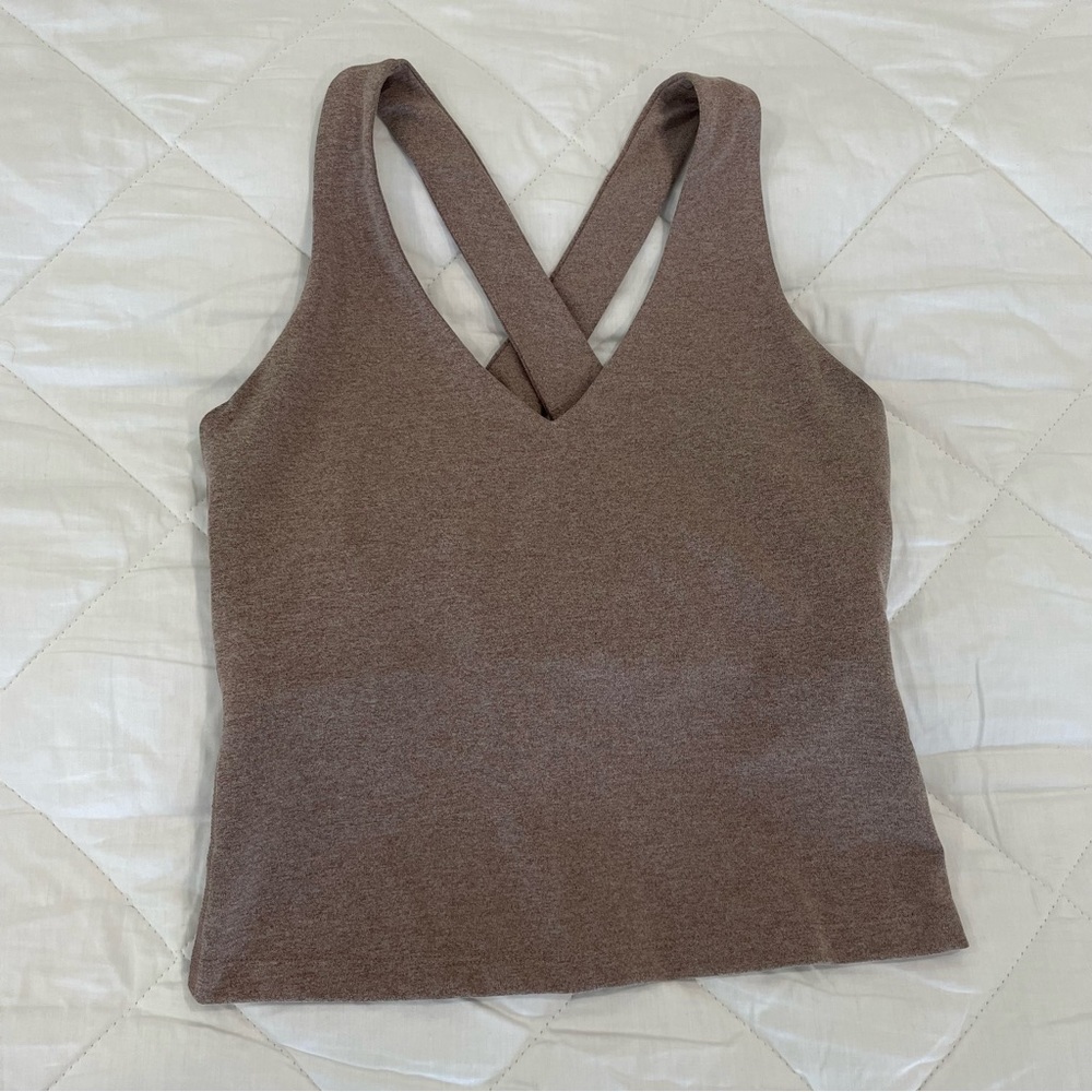 Girlfriend Collective Crop Cross Back Tank